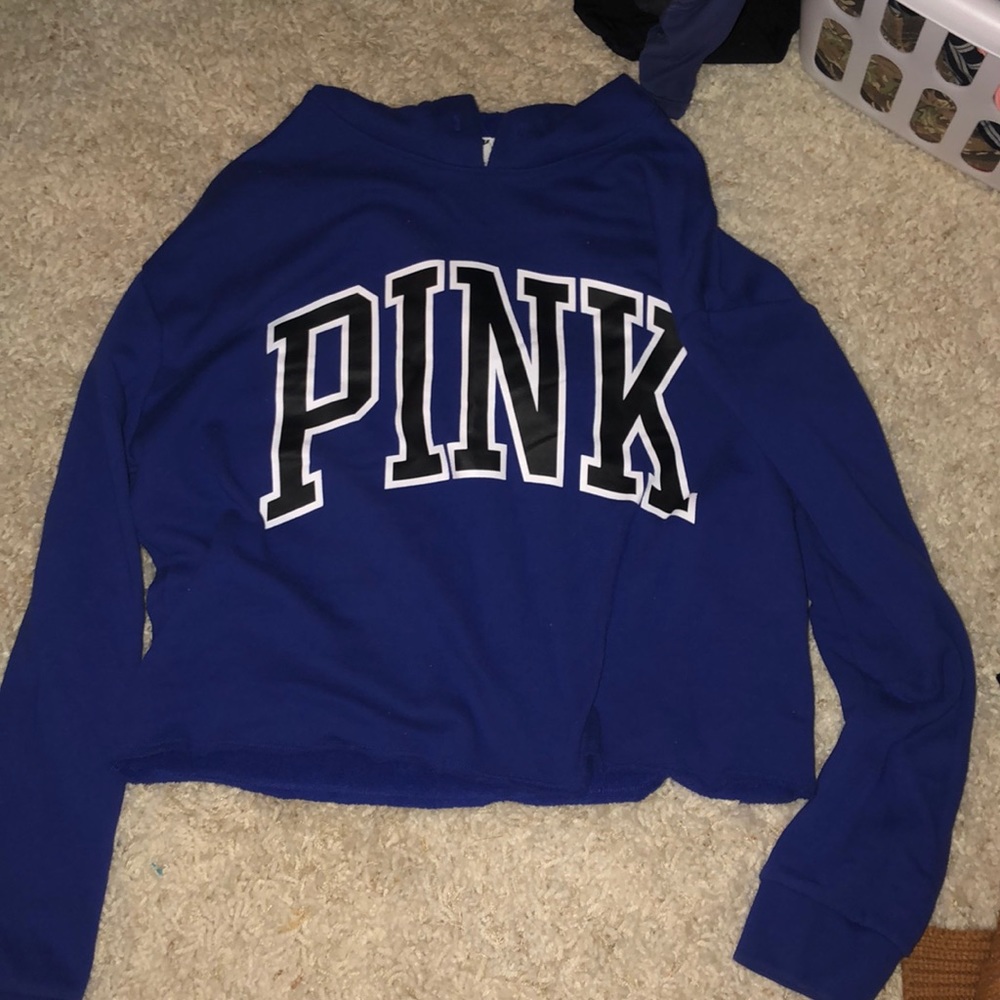 Pink crop sweatshirt